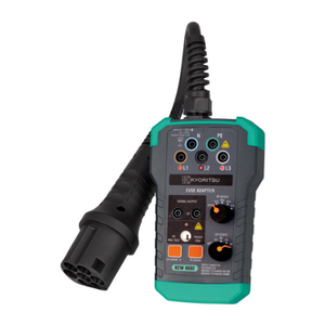 Adaptateur EVSE KEW 8602 CP avec bornes de signalisation IP65, garantie 1 an pour la surveillance de la tension - Product Image 2