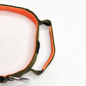1.5 <strong>Inch</strong> Adjustable Tactical <strong>Dog</strong> <strong>Collar</strong> With Orange Soft Padded and Metal Buckle - Product Image 5