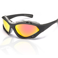 Lunettes de soleil de sport pour cyclisme et ski, anti-explosion, coupe-vent, pour femmes et hommes, lunettes de protection solaires, vente en gros, lunettes personnalisées