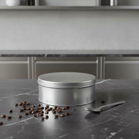 Meilleures ventes : Pots cosmétiques personnalisables recyclables, petits étuis à maquillage en métal, pour thé, café en grains, bonbons, desserts de mariage et souvenirs