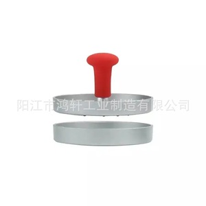 Prensa para hamburguesas, molde de aluminio para hacer hamburguesas, herramienta de cocina para asar al aire libre - Product Image 3