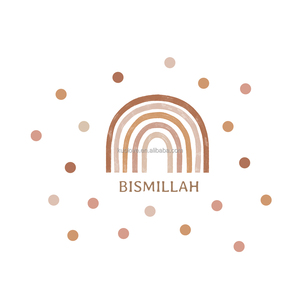 Semplice arcobaleno a <span class=keywords><strong>pois</strong></span> adesivi da parete soggiorno camera da letto divano sfondo decorazione da parete carta da parati autoadesiva adesivi <span class=keywords><strong>murali</strong></span> - Product Image 6