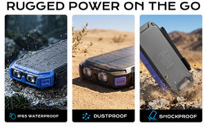 Meilleures ventes : Batterie externe <span class=keywords><strong>solaire</strong></span> sans fil 10000 mAh, modèle ZL-193, étanche, <span class=keywords><strong>chargeur</strong></span> portable double USB Type-C avec lampe torche LED - Product Image 5