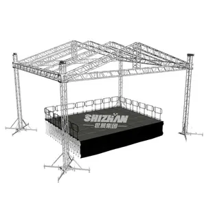 aluminum line array speaker truss stand/mini tower aluminum truss