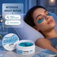 Soins de la peau coréens, patchs hydrogel pour les yeux au peptide de cuivre bleu GHK-CU, réparation, élasticité, masque pour les yeux, élimination des poches sous les yeux, ridules