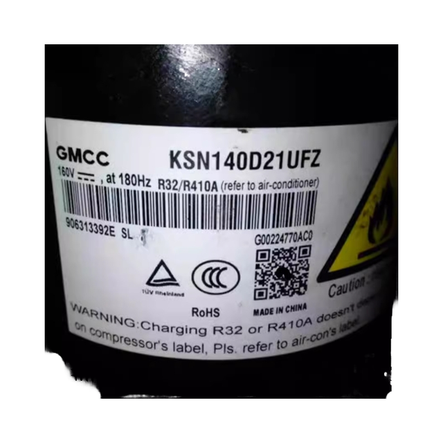 KSN140D33UFZ3 KSN140D21UFZ KSN98D34UER3 New Arrival Air Conditioner GMCC Scroll Compressor DC Inverter R410a Cold Storage Heat