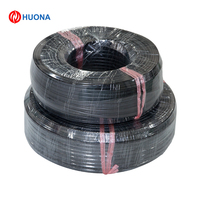Cable de Sensor Termoeléctrico Tipo JX HUONA Directo de Fábrica, Cable de Sensor Resistente al Calor de Color Negro para Sensores de Temperatura Industriales 2*0.5mm