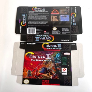 Cartouche de jeu 16 bits pour Contra III 3 the Alien Wars (sauvegarde par batterie) pour console de jeu vidéo SNES version NTSC USA - Product Image 2