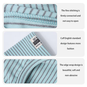 2025 Nueva Boutique primavera/verano lindo rayas perro ropa ajustada cómoda suave mascota ropa de casa Para Perros Sin estampado - Product Image 3