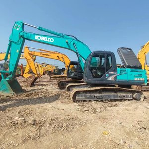 Excavatrice sur chenilles Kobelco SK210 d'occasion, 111,9 kW, 21,6 t, système hydraulique, équipement de construction lourd, fourniture d'usine - Product Image 2