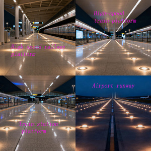 Đèn chiếu sáng ngoài trời RGB 12V 24V chống thấm nước, lắp đặt dưới đất, công suất 1W 6W, đèn <span class=keywords><strong>LED</strong></span> âm đất mới, sáng tạo - Product Image 2