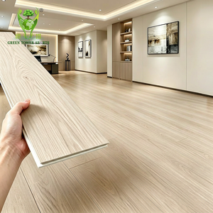 Revêtement de sol SPC rigide de 8,0 mm, épaisseur 6,5 mm avec sous-couche IXPE de 1,5 mm, carreaux de bois insonorisants pour les bâtiments commerciaux, résidentiels et hôteliers - Product Image 1