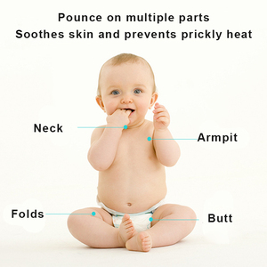 Cura della pelle del bambino mais rinfrescante in polvere 100g biologico corpo del bambino pungente calore Toner in polvere per bambini bambini - Product Image 4