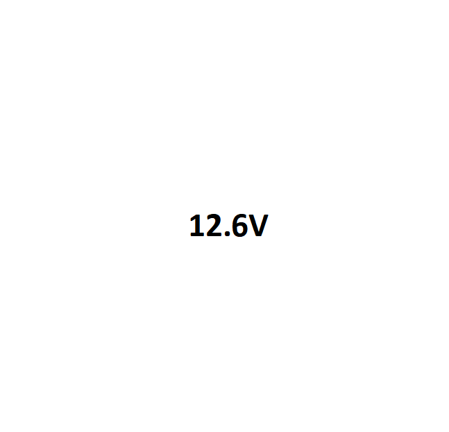 12.6V