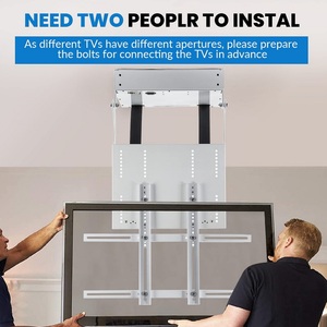 Support de télévision à <span class=keywords><strong>écran</strong></span> LED <span class=keywords><strong>motorisé</strong></span> électrique <span class=keywords><strong>pour</strong></span> plafond de toit rabattable à l'extérieur <span class=keywords><strong>pour</strong></span> <span class=keywords><strong>ascenseur</strong></span> de télévision <span class=keywords><strong>motorisé</strong></span> caché de 32 à 70 pouces - Product Image 4