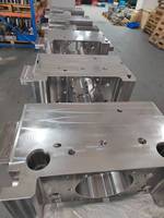 Support de roulement sur mesure usiné CNC, grande boîtier de roulement en acier OEM, précision ±0,01 mm, fraisage par portique, sans MOQ