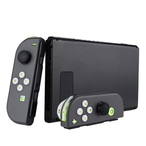 Manette de jeu personnalisée EXtremeRate pour NS Switch, kit LED DFS 7 couleurs avec bouton blanc pour Nintendo Switch modifié - Product Image 5