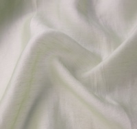 Kain Linen Tenun Ringan 45GSM, Tekstur Mengalir, Campuran untuk Pakaian Wanita, Bahan Gaun dan Blus yang Ringan dan Bernapas, Polos