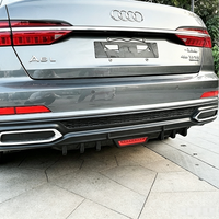 Diffuseur arrière universel pour voiture avec éclairage, pièce de modification adaptée aux voitures à hayon et berlines