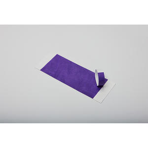 [AnyWristband] Bracelets d'accès en gros abordables pour la vérification d'accès, bracelets TYVEK de couleur unie de 25 mm (1 pouce) avec texte personnalisé - Product Image 1