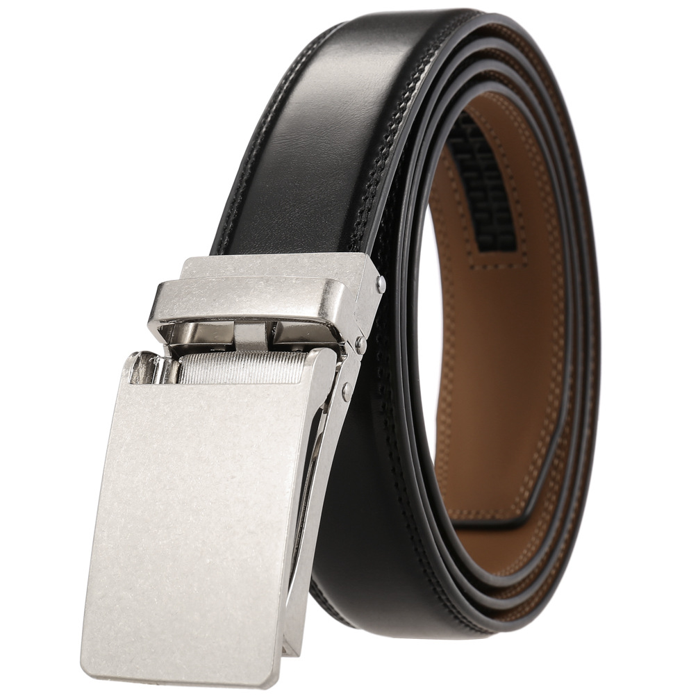 LY33-0133Vintage chrome+black belt