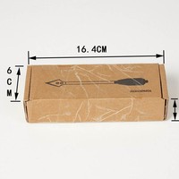Huwairen – Lot de 12 flèches courtes en aluminium de 625 pouces avec pointes de rechange en feuille de saule, 17 cm, pour le tir
