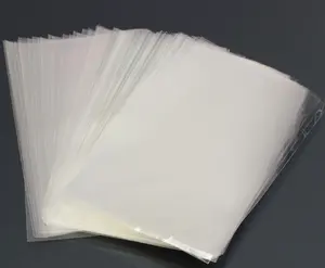 사용자 정의 인쇄 재밀봉 자체 접착 씰 투명 투명 셀로판 재밀봉 플라스틱 OPP 포장 가방