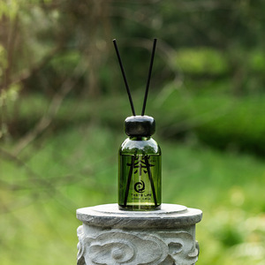 Tea Mountain Green Bottle <b>Reed</b> <b>Diffuser</b> 200ml Long Lasting Aroma Fresh Air Home Decor - Product Image 4
