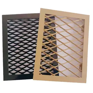 Aluminum/stainless steel expanded metal mesh