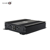 Amplificateur audio de voiture OEM VK 1000W 2 canaux K1000.2 en aluminium, puissant, classe AB, avec crossovers, radio HD et égaliseur intégré