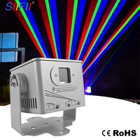 Projecteur laser RVB SIIFII pour véhicule de patrouille, lumière d'avertissement de sécurité routière, vert rouge bleu 520nm 638nm 450nm 10-50W, utilisation d'urgence IP65