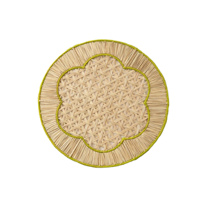 Posavasos de Bambú al por Mayor de Fábrica con Grabado Láser, Logotipo Personalizado, Tejido de Seagrass Redondo, Diseño Personalizado, Variedad de Colores - Product Image 1