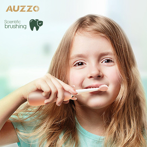 Nuevo Cepillo de Dientes Eléctrico para Niños, Diseño de Dibujos Animados, Impermeable, Recargable por USB, de Silicona, Sónico - Product Image 2