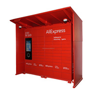 Personnalisation d'usine Armoire de casier à colis étanche extérieure intelligente