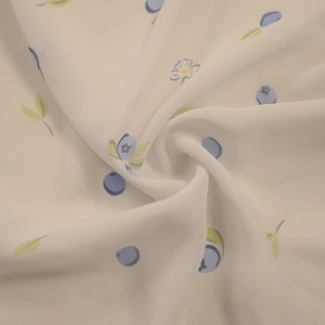 Nhà Máy Made Twill Thân Thiện Với Môi Trọng Lượng Nhẹ <span class=keywords><strong>2025</strong></span> Voan Thiết Kế Mới Tự Do Hoa In 100% <span class=keywords><strong>Polyester</strong></span> Vải Cho Các Phụ Kiện - Product Image 1