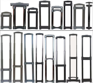 Poignée de chariot télescopique à cadre en aluminium JX Matériau PP et ABS Valise et sac Pièces de rechange Accessoires pour bagages - Product Image 2