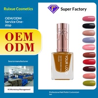 RISYAL Vernis à ongles personnalisé sans cuisson, longue tenue, séchage rapide, à base d'eau ou d'huile, pelable, brillant, source OEM