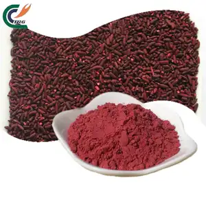 100% pó vermelho fermentado puro arroz koji