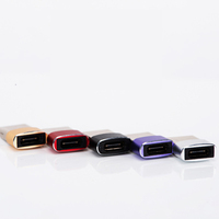 Adaptateur USB Type C vers USB 2.0 3.0 pour charge, OTG, LAN, blanc, nickelé, 4 broches en laiton pour téléphone portable