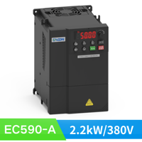 Variateur de fréquence triphasé EC590-A 380V 2,2kW, variateurs de fréquence AC, inverseurs de fréquence VSD VFD pour moteurs