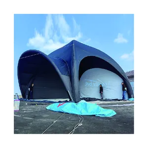 26 * 26Ft Preço de Fábrica Eventos Exibição Gazebo Air Dome Com Logotipo Para Festa Promocional Race Tent Gate Publicidade Inflável