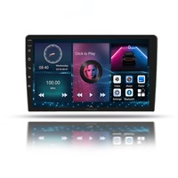 Autoradio universel 2 DIN 10 pouces avec CarPlay sans fil, Android Auto, récepteur BT, WiFi, GPS, navigation, sortie AV