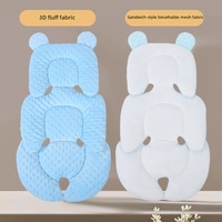 Insert de siège auto pour bébé, coussin de poussette doux et respirant pour nourrissons, doublure universelle confortable pour poussettes et sièges auto de sécurité