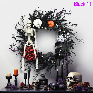 ของตกแต่งฮาโลวีนใหม่ ลูกบอลพลาสติกลายหัวกะโหลกสุดหลอน ของประดับแขวนสำหรับงานเทศกาลผี สไตล์อเมริกัน - Product Image 5