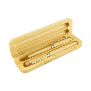 High Quality Bamboo Ball Pen Sublimation Pen Holder New Design Writing Pens Box <b>Kits</b> for Promotion Promotional Business Gifts - Product Image 3