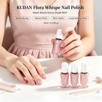 KUDAN 20Y Vernis à ongles classique rouge pelable à base d'eau, séchage rapide, faible odeur, CPNP HALAL ISO22716, vente en gros OEM, faible MOQ