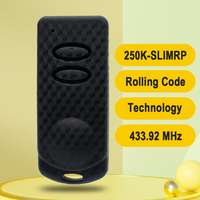 TAU 250T-4RP 250K-SLIM 250K-SLIM RP Control remoto Abridor de puerta de garaje 433,92 MHz Transmisor de código rodante Llavero de puerta