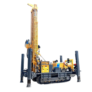 유압 크롤러형 공압 장비 대형 이중 목적 300m 물-공기 광산 드릴링 장비 완전 자동 공압 드릴링 - Product Image 1