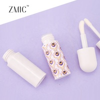 Mini conteneur vide de rouge à lèvres de capsule Tube de couleur de lèvre en forme de boule Conteneur personnalisable de couleur de lèvre