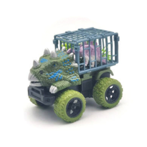 Vente Chaude : Jouet Modèle de <span class=keywords><strong>Camion</strong></span> <span class=keywords><strong>Dinosaure</strong></span> à Glissement Inertielle en Plastique ABS, Voiture <span class=keywords><strong>Cage</strong></span> à Dinosaures pour Enfants Garçons, Vente en Gros - Product Image 2